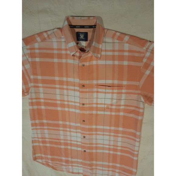 Wrangler 20X Brand Men's Short Sleeve Western Casual Button Down Size L - Picture 2 of 6